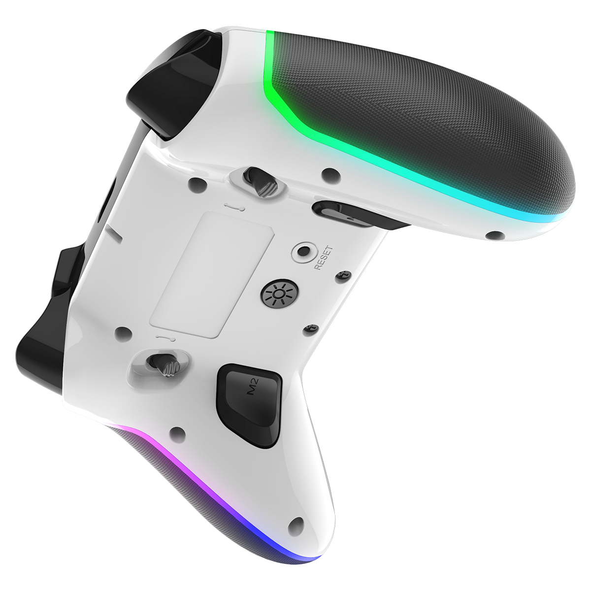 PS4/Android/ios RGB Breathing Lighting Wireless hall Controller Black