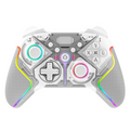 PS4/Android/ios RGB Breathing Lighting Wireless hall Controller Grey