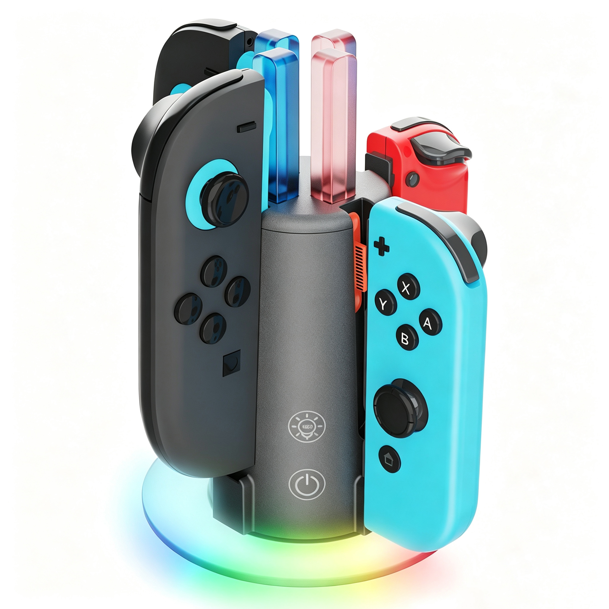 Switch/Switch2 Vertical 8-Slot Charging Dock - Image 3