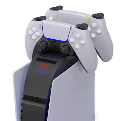 PS5 Dual Controller Charging Dock with LED Indicators - Image 2