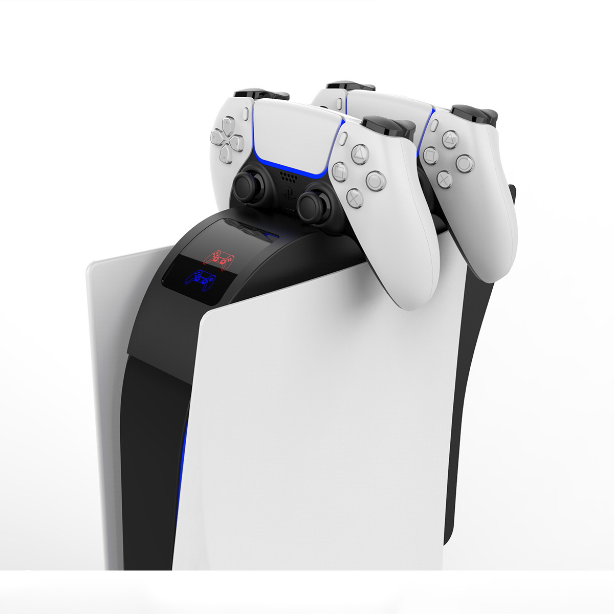 PS5 2-in-1 Cooling Fan & Dual Controller Charging Stand - Image 5