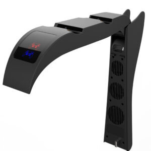 PS5 2-in-1 Cooling Fan & Dual Controller Charging Stand