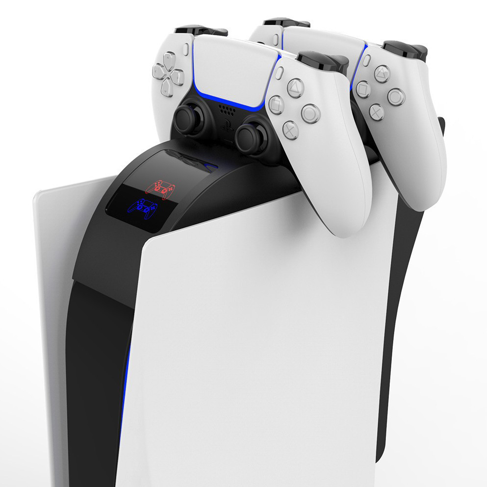 PS5 2-in-1 Cooling Fan & Dual Controller Charging Stand - Image 6