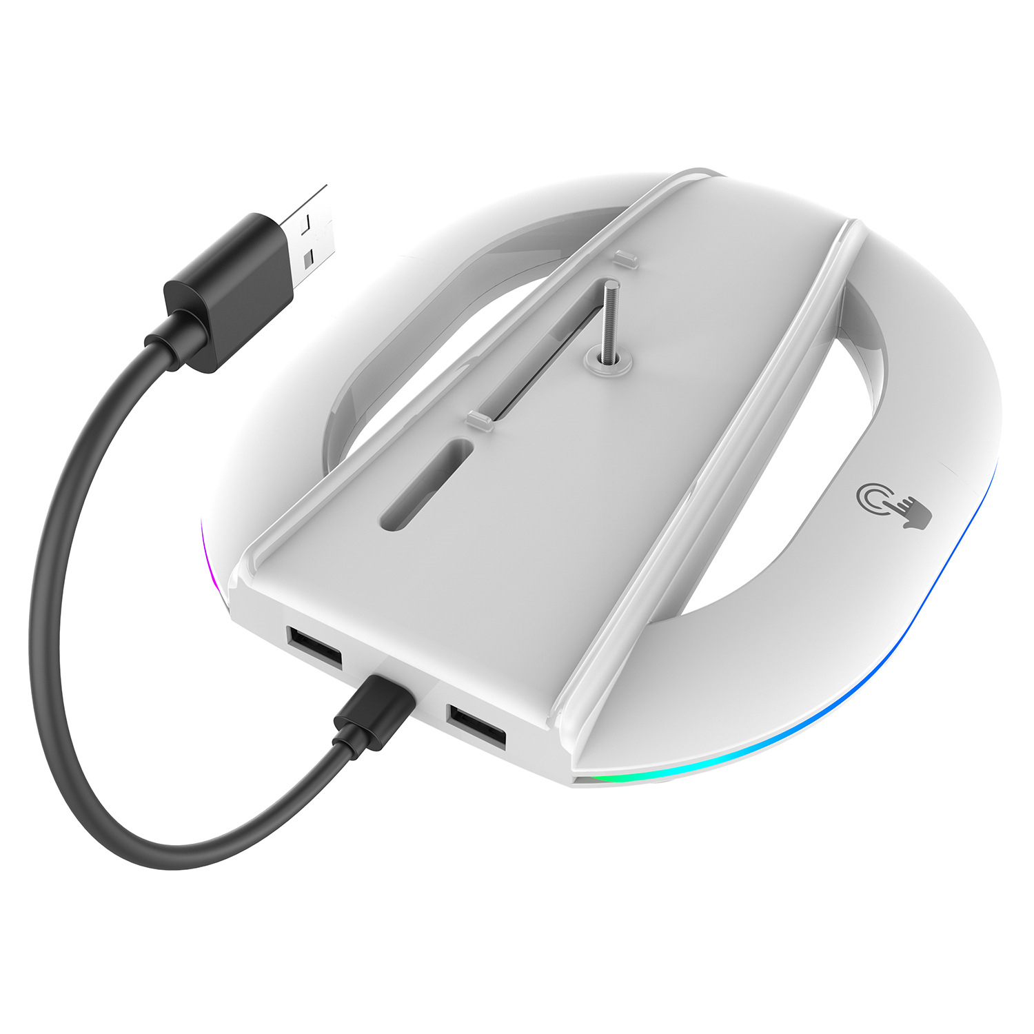Light-Up Vertical Stand for PS5 Slim Console - Image 4