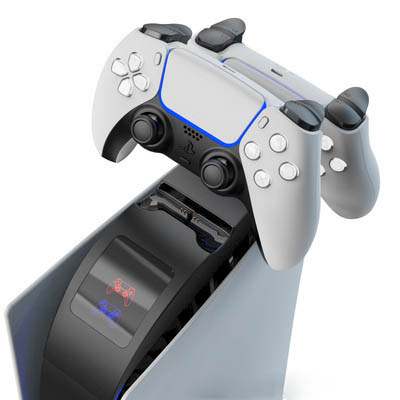 PS5 Dual Controller Charging Dock with LED Indicators - Image 4