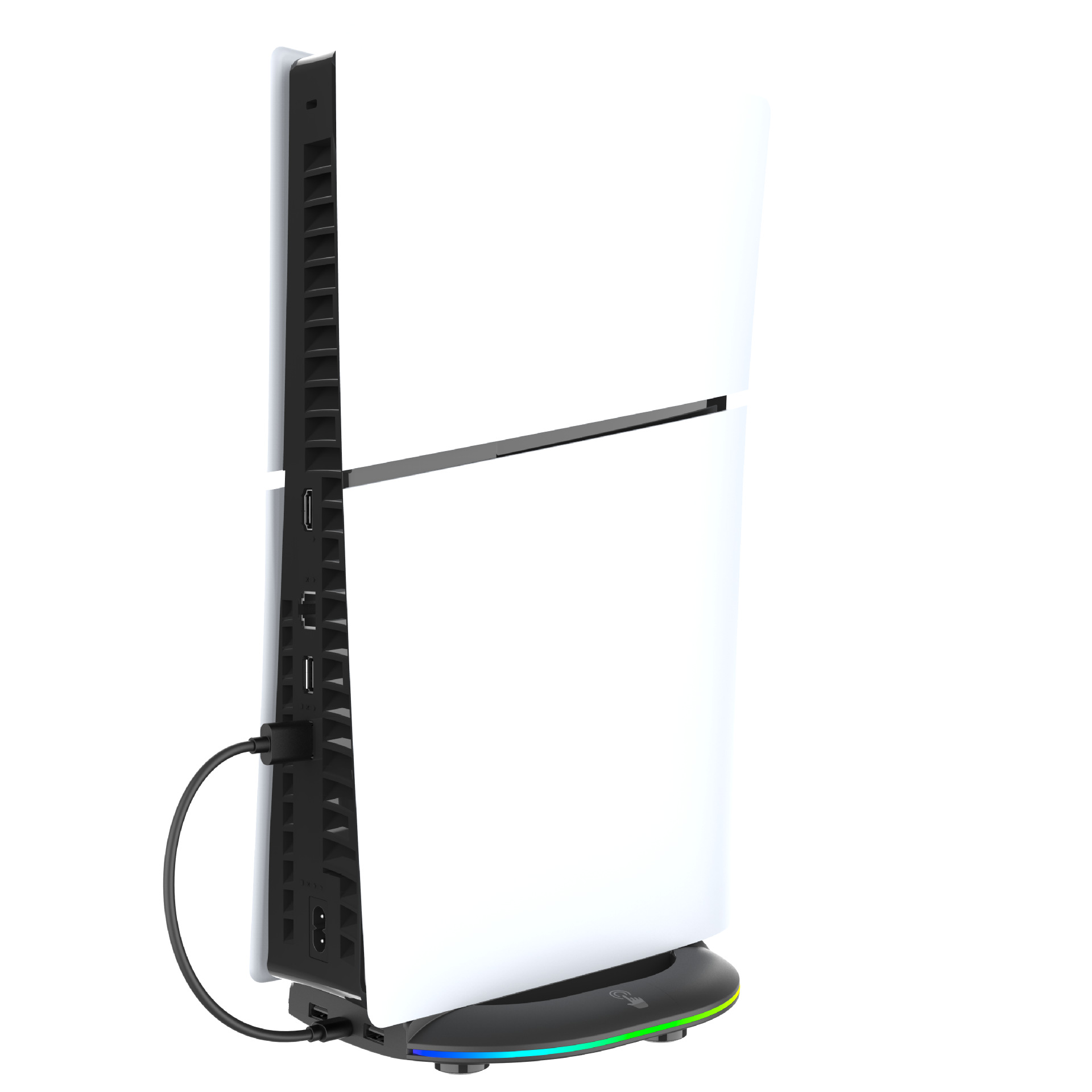 Light-Up Vertical Stand for PS5 Slim Console - Image 6